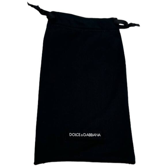 Dolce&Gabbana black microfiber drawstring bag - Picture 5 of 6